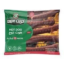 المراعي هوت دوج 12قطعة 900جم